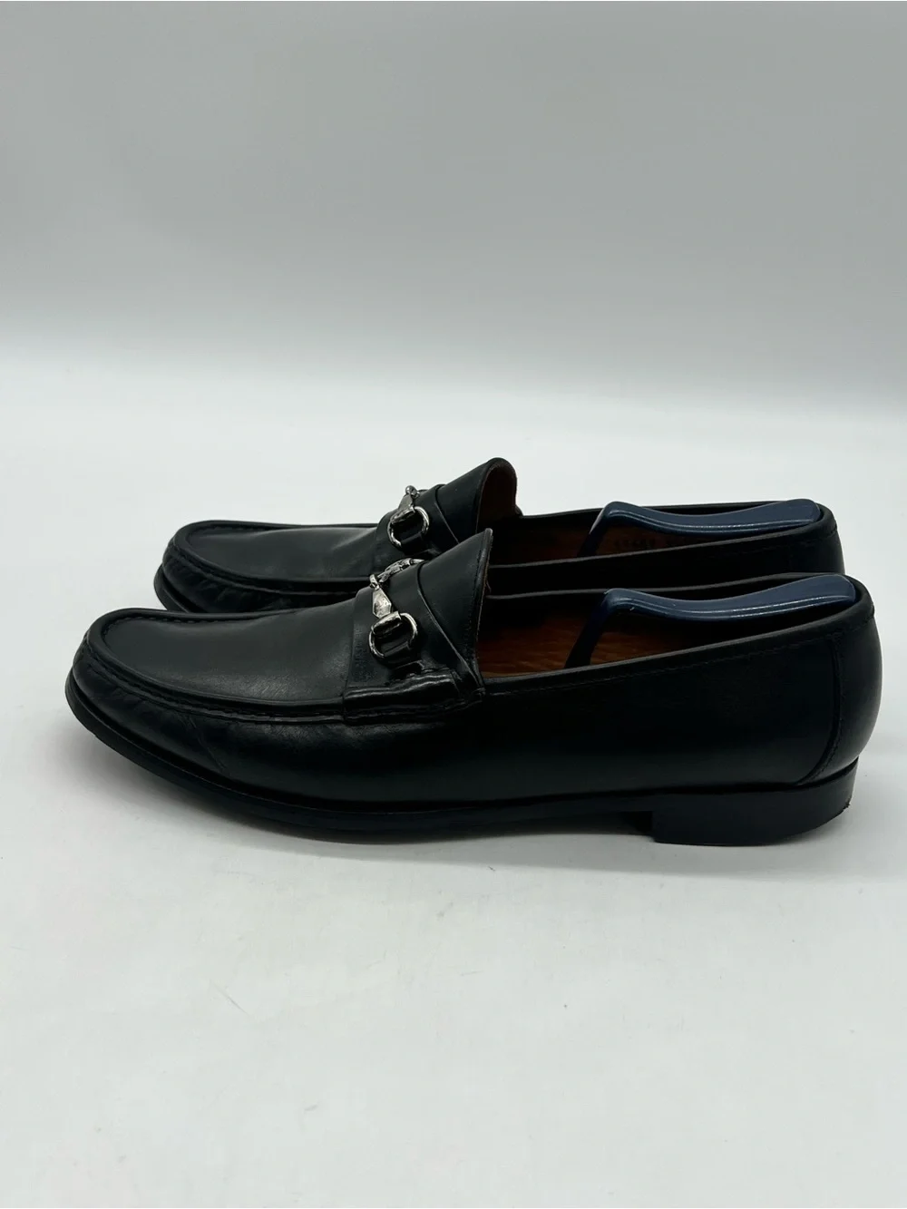 Allen Edmonds Lucca Men’s 11.5B Black Leather Horsebit Loafers Dress Shoes